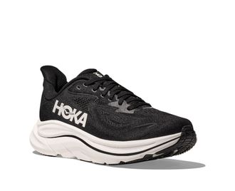 Hoka One One Laufschuh HOKA ONE ONE CLIFTON 10, Herren, Gr. 42,5, schwarz, wei&szlig;, Synthetik, Textil, Schuhe Laufschuh