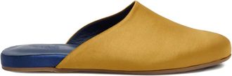 Ancient Greek Sandals slip-on mules - women - Satin/Satin/Rubber - 36 - Yellow