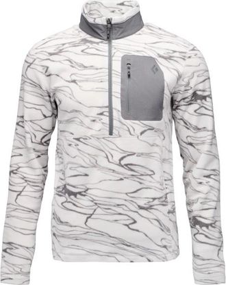 Black Diamond Rift Half-Zip Fleece Jacket Fleecepullover f&uuml;r Herren | grau