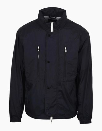 A|X Armani Exchange Mens ARMANI EXCHANGE WOVEN JACKET DEEP NAVY - Size: 38