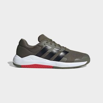 adidas Trainingsschuh ADIDAS PERFORMANCE DROPSET BASE, Herren, Gr. 42,5, olive strata, core schwarz, pure ruby, Textil, Schuhe Trainingsschuh