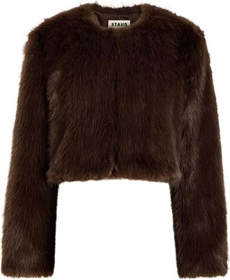 Staud Pelliccia sintetica Casimira - Marrone