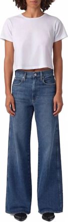 Amo Frida Wide Leg Jeans In Admire