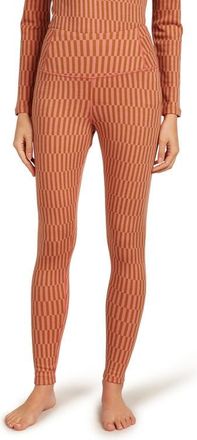 Icebreaker Merino Wool 260 Vertex Leggings in Trail/Acid Pink/J at Nordstrom, Size X-Large