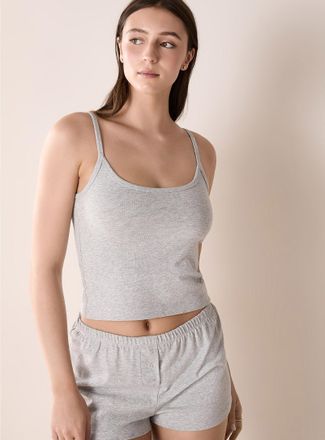 Twik Womens Ultra-comfortable cropped Cami Top