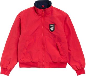 St&uuml;ssy Polar Fleece Lined Jacket Red 115906-RED