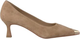Alma En Pena Metalen neuskap schoen - Dames - Pumps - Bruin - 37 EU - Schoenen