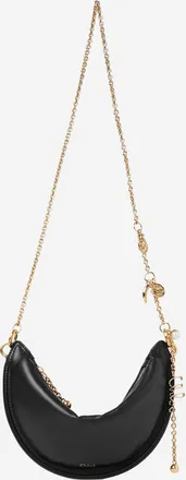 Chlo&eacute; Chlo&eacute; Icons mini leren schoudertas