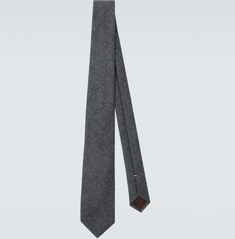 Canali Wool tie