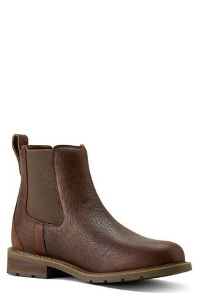 Ariat Wexford Waterproof Chelsea Boot in Brown at Nordstrom, Size 11.5