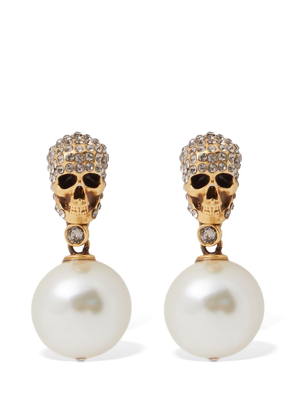 ピアス ALEXANDER MCQUEEN SKULL SINGLE EARRING Alexander McQueen Alexander Mc Queen Skull Single Earring