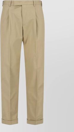 Pantaloni Torino straight-leg tailored trousers