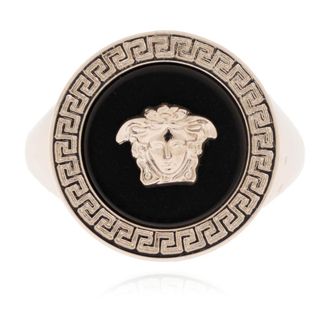 Versace Messing ring - Heren - Ringen - Grijs - 60 MM - Accessoires