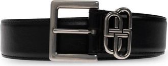 Balenciaga BB Loop Riem - Heren - Riemen - Zwart - 115 CM - Leer - Accessoires
