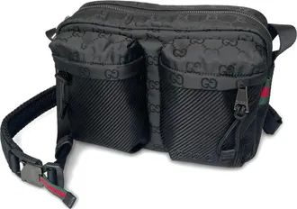 Gucci Kleine Nexus GG messengertas met monogram - Zwart