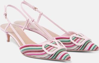 Valentino Garavani VLogo Signature slingback pumps