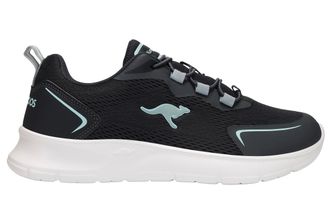 Kangaroos Sneaker KANGAROOS K-NJ STEPPER OS, Damen, Gr. 36, gr&uuml;n (raven, stone gr&uuml;n), Textil, Schuhe Sneaker