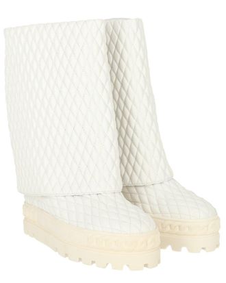 Casadei Logo Leather Boot