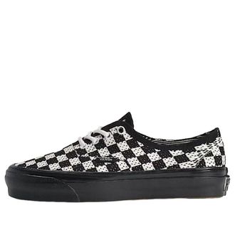 Vans Premium Authentic Checkerboard Black Marshmallow White VN000EJC1KP
