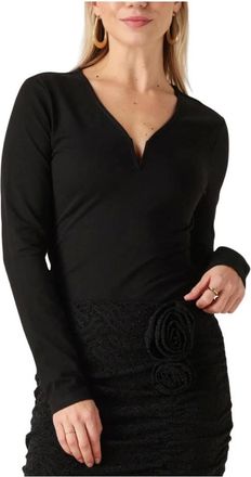 Refined Department Refined Department, Dames, Tops, Zwart, Maat: XL Katoen
