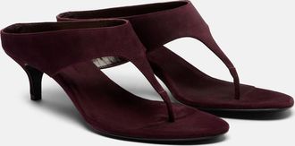 Magda Butrym Suede thong sandals