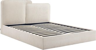 Vente-Unique Canap&eacute; abatible 180 x 200 cm - Pana - Beige - NAYOLA