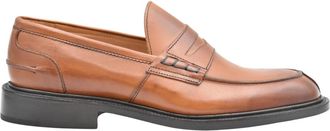 Trickers Leren Mocassins in Beechnut - Heren - Loafers - Bruin - 43 EU - Schoenen