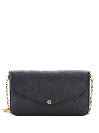 Louis Vuitton Felicie Pochette Monogram Empreinte Leather crossbody bag - Nero