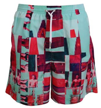Dsquared2 Dsquared&sup2; Printed Beachwear Shorts Mens Swimwear