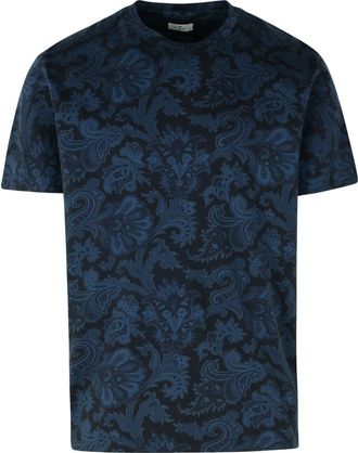 Etro Paisley Printed Roundneck T-shirt