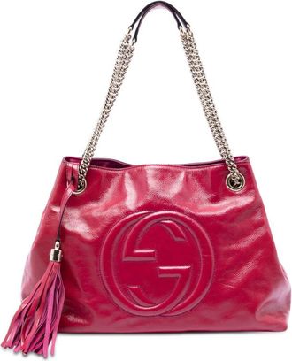 Gucci Pre-owned Gucci Medium Patent Soho Chain Tote Ladies 8QLUB17Y8GQUZ30Z