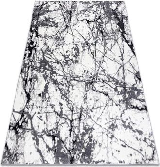 RugsX Rugsx - Alfombra moderna cozy 8871 Marble, Mármol - Structural dos niveles de vellón gris grey 200x290 cm