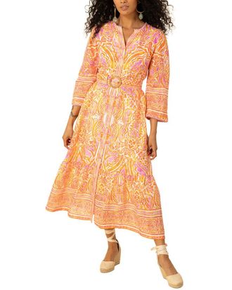 Hale Bob Linen Davina Mini Dress