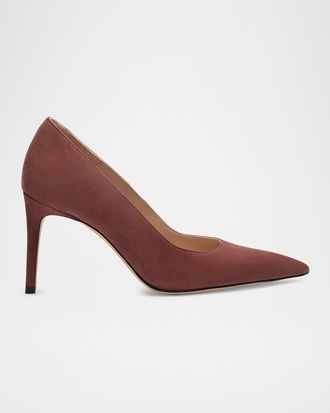Stuart Weitzman Stuart Suede Classic Pumps