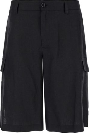 Dolce & Gabbana Black Bermuda Shorts