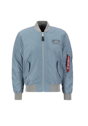 Alpha Industries Bomberjacke ALPHA INDUSTRIES MA-1 TTC Light, Herren, Gr. M, bunt (graublau), Obermaterial: 100% Nylon, Futter: 100% Nylon, Jacken Bomberjacke