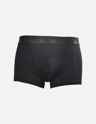 HOM Hom Mens Classic Cotton Modal Boxer Brief, Black - Size: 32/30/31