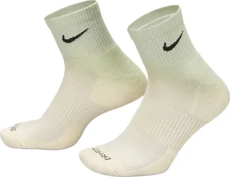 Nike Everyday Plus Cushioned Ankle Socks Green White DH6304-913