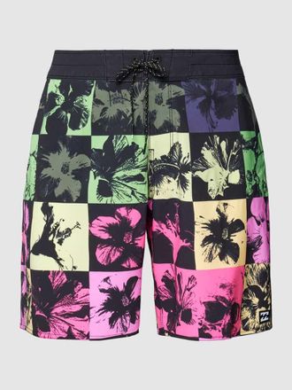 Billabong Badehose mit Allover-Muster Modell SUNDAYS in Black, Gr&ouml;&szlig;e 33