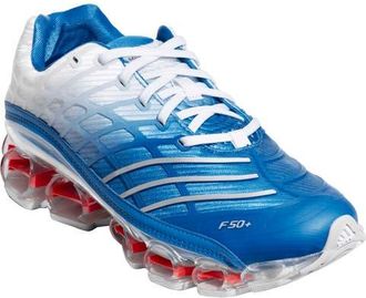 adidas Megaride F50 Running Sneaker in Bluebird/Silver Met/White at Nordstrom, Size 10.5 Womens