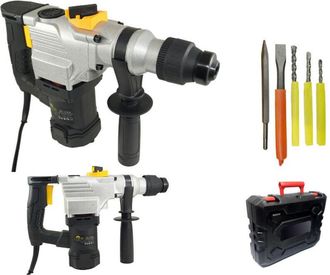 Trade Shop Trade Shop - Trapano Scalpellatore Martello Demolitore 1350w 28mm Tassellatore 5 Accessori