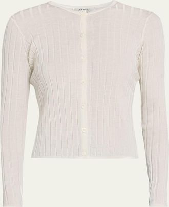 Frame Denim The Silk Cashmere Cardigan
