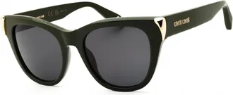 Roberto Cavalli SRC095M 0C36 Shiny Green/Grey