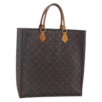 Louis Vuitton Pre-owned Tote Bags, female, Brown, Size: ONE SIZE Pre-owned Canvas Tote Bag