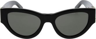 Saint Laurent Klassieke Zonnebril - Dames - Zonnebrillen - Zwart - ONE Size - Accessoires