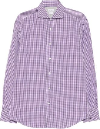 Brunello Cucinelli Gingham-check Shirt