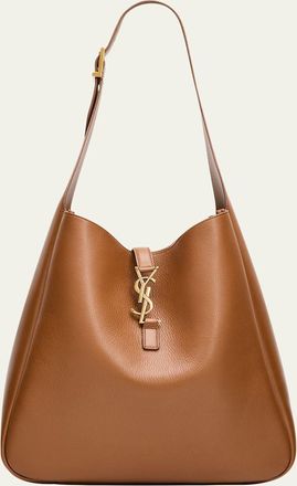 Saint Laurent Le 5 &Agrave; 7 Large YSL Shoulder Bag in Grain Leather