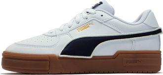Puma Ca Pro Low Tops Casual Skateboarding Shoes Unisex White Black 383404-01