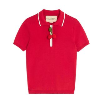 Valentino Mujer, Camisetas, Rojo, Talla: M