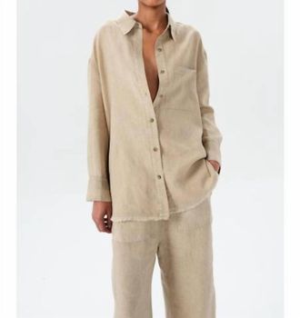 Maria Cher Aquino Tina Shirt In Sand